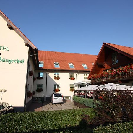 Hotel Buergerhof Hohenstein-Ernstthal Eksteriør billede