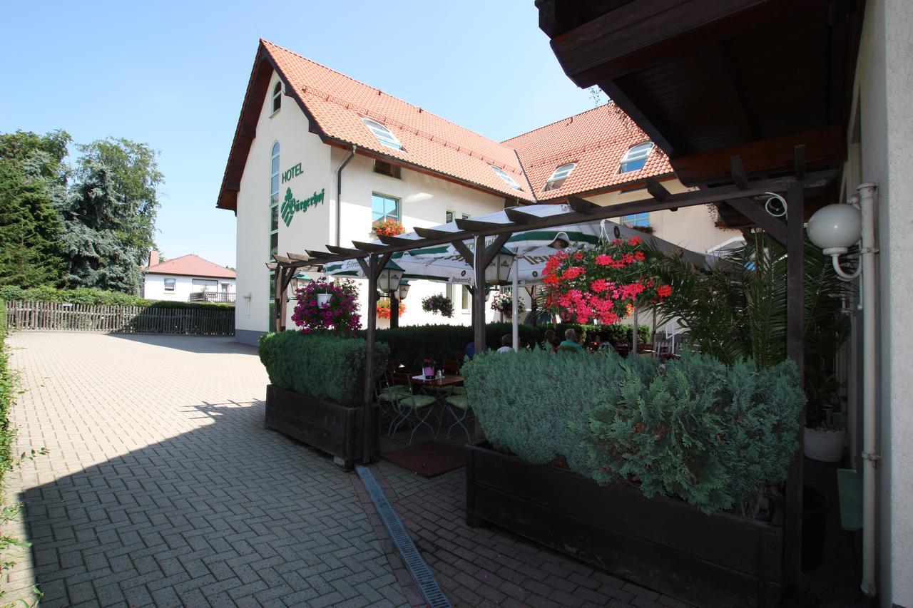 Hotel Buergerhof Hohenstein-Ernstthal Eksteriør billede